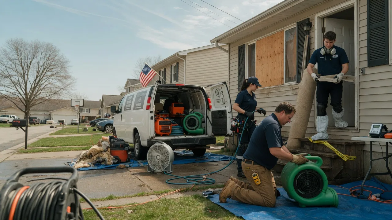 Water Damage Restoration in Waterville, MN near me